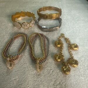 Chic Gold and Silver Bracelet Collection